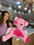 Peluche Unicornio 70cm - Mágico y Suave | DigitalStyle HUB