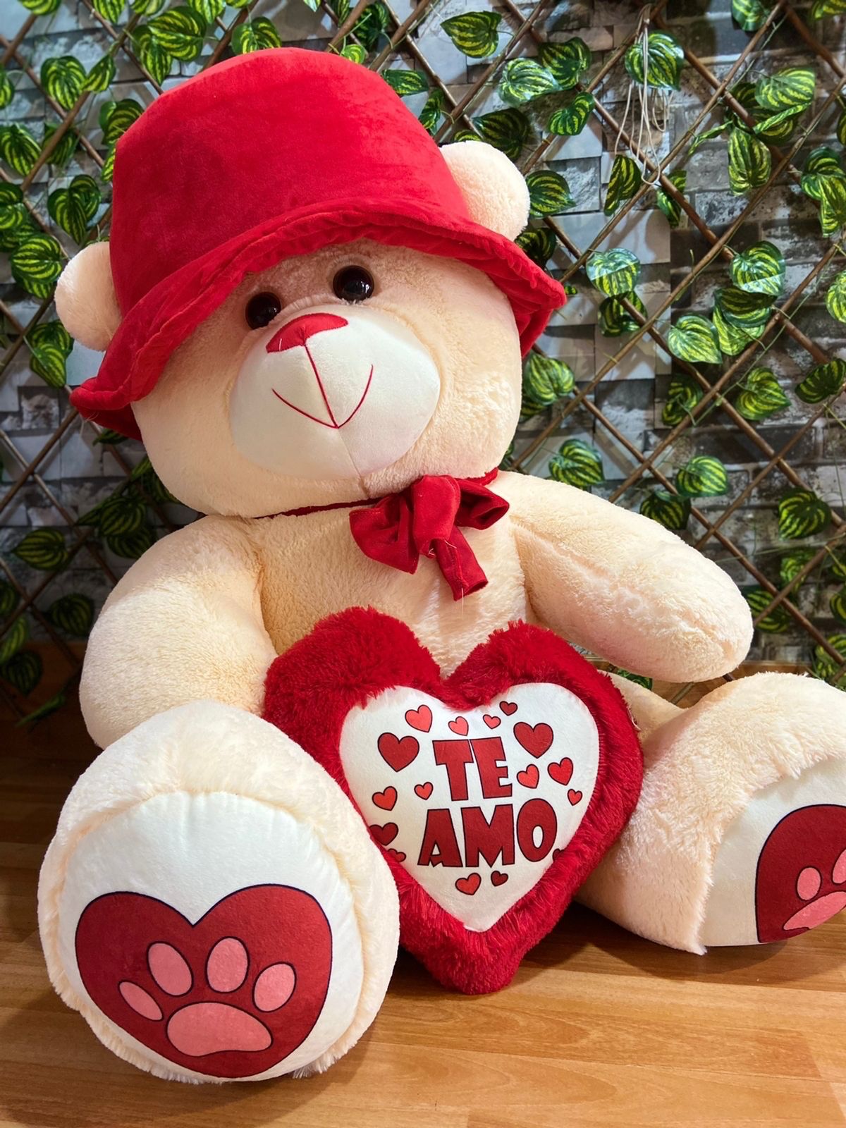Peluche Pava con Corazón 1m - Regalo Romántico | DigitalStyle HUB