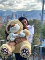 Peluche Perro con Hueso 1m - Suave y Tierno | DigitalStyle HUB
