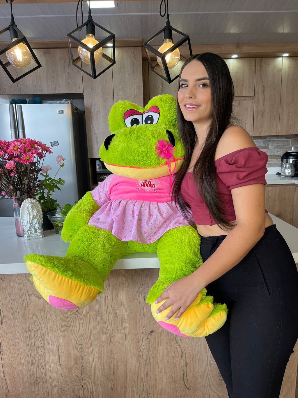 Peluche de Rana 1.40m - Suave y Original | DigitalStyle HUB