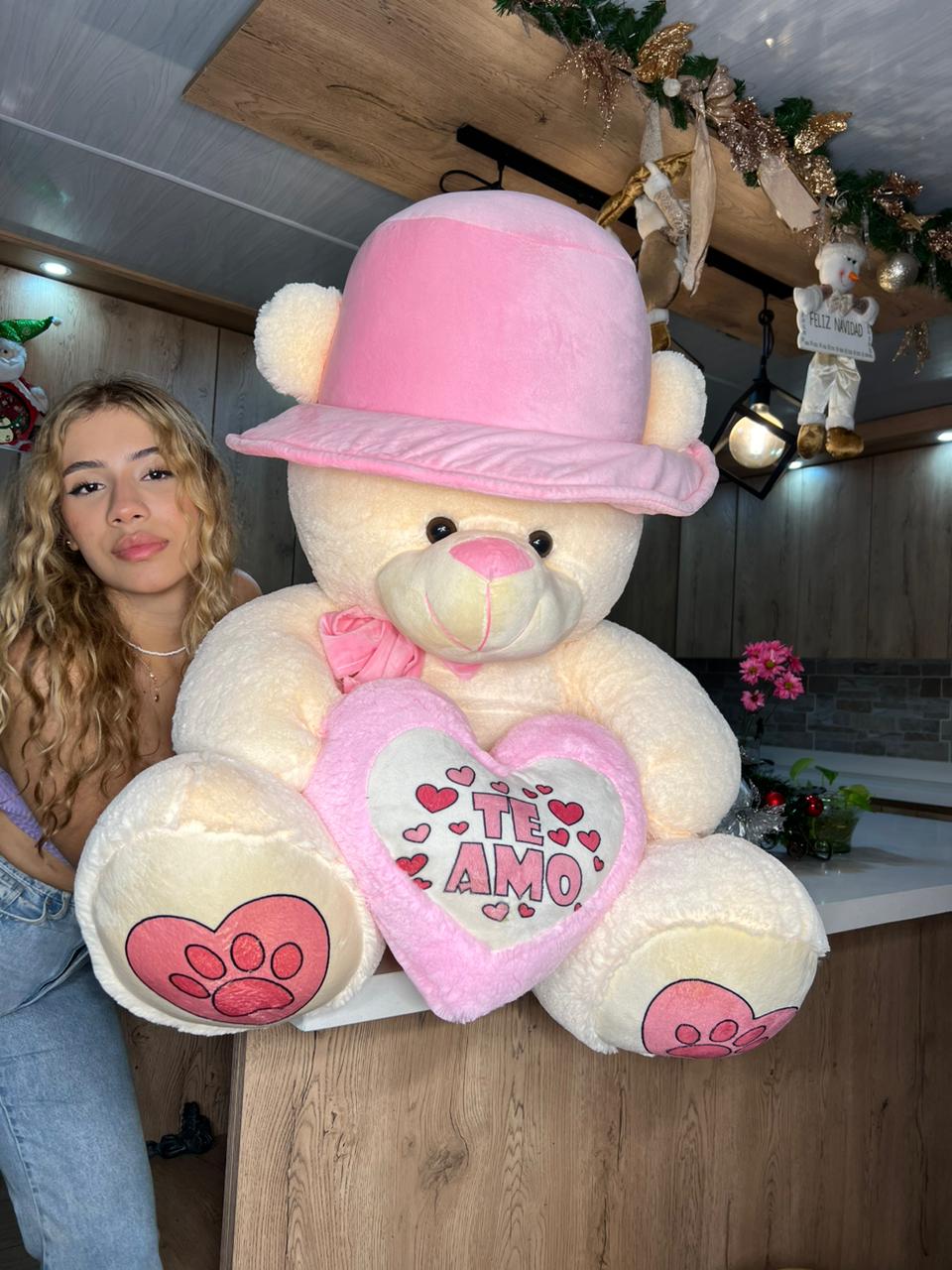 Peluche Pava con Corazón 1.40m - Regalo Romántico | DigitalStyle HUB
