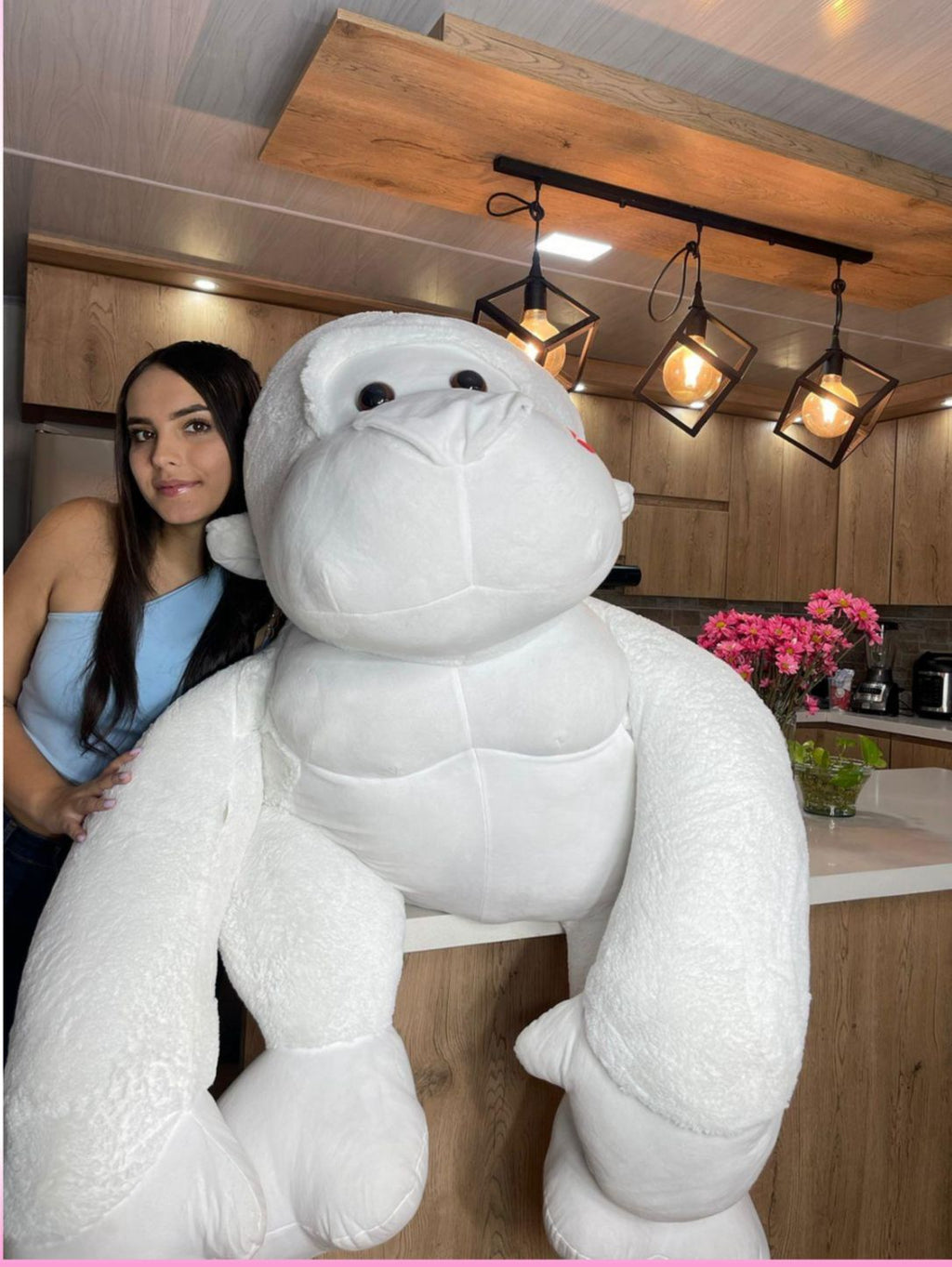 Peluche Gigante de Gorila 1.50m - Regalo Sorpresa Suave | DigitalStyle HUB