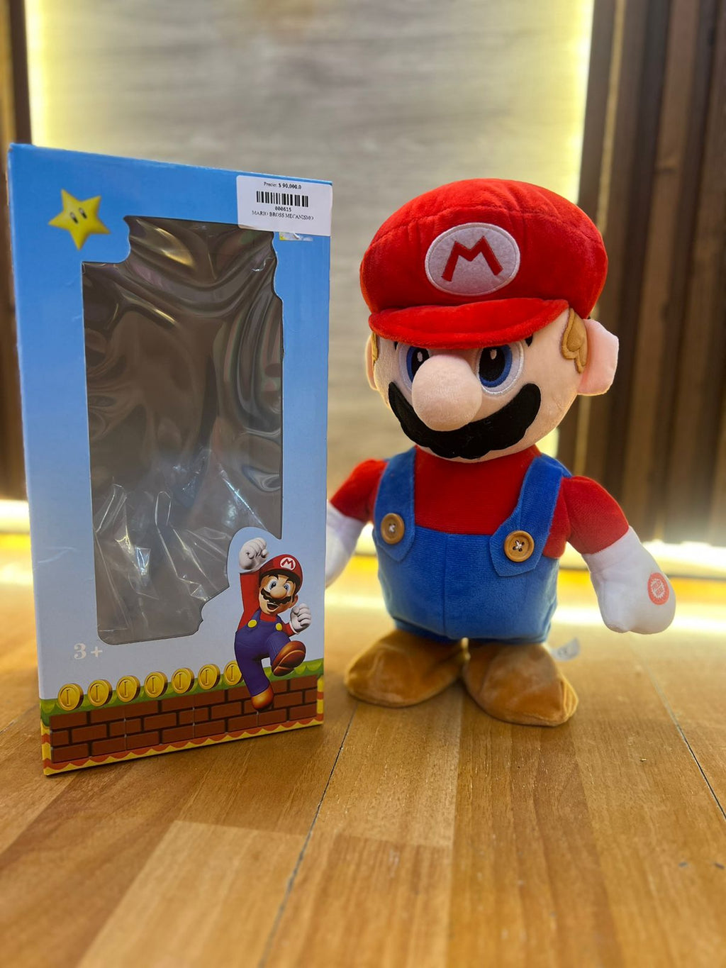 Peluche Mario Bross con MOVIMIENTO SONID