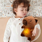 Capibara Peluche Que Respira Sonido Luz