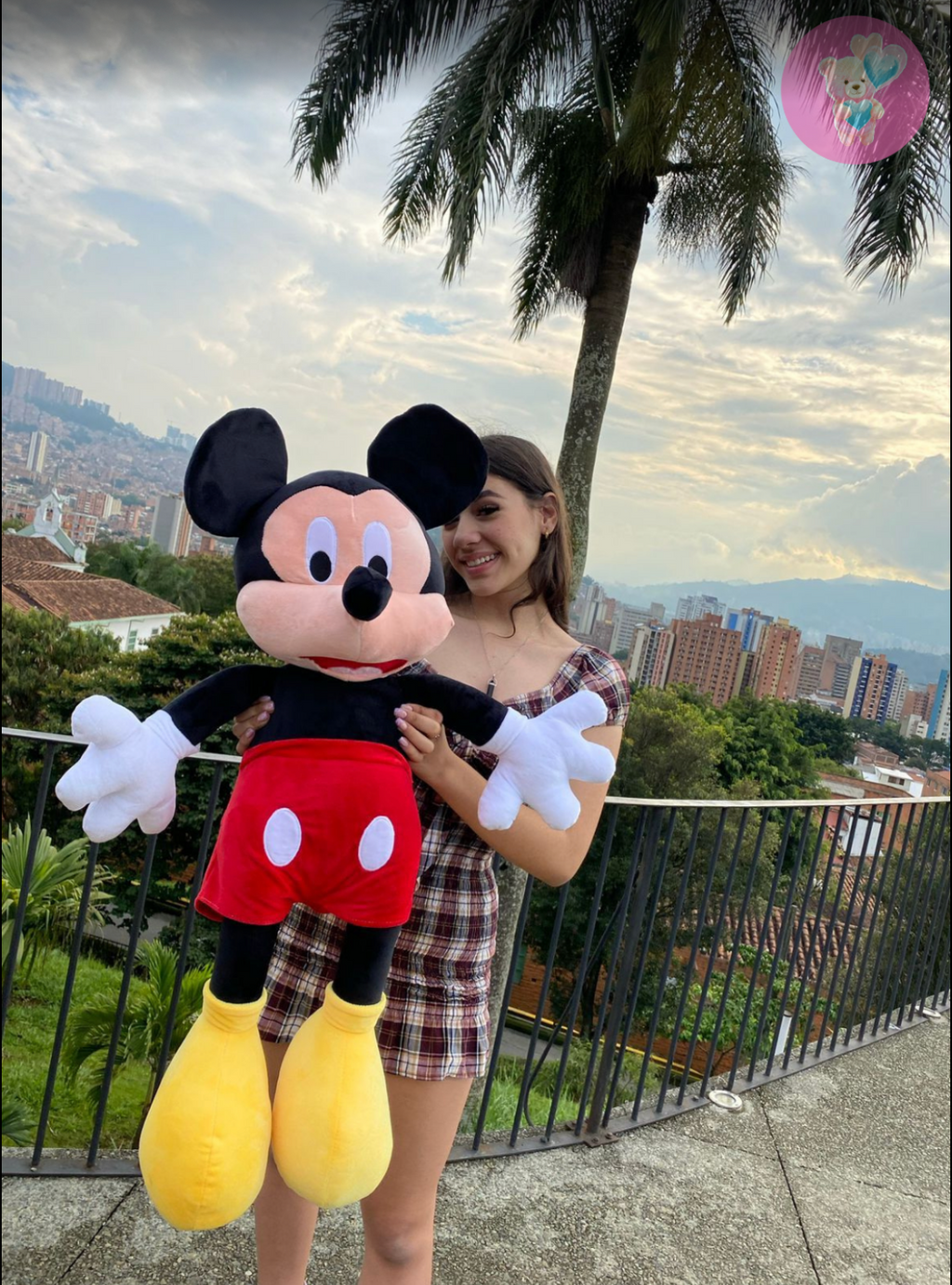 Peluche Minnie & Mickey Mouse 100cm - Disney | DigitalStyle HUB