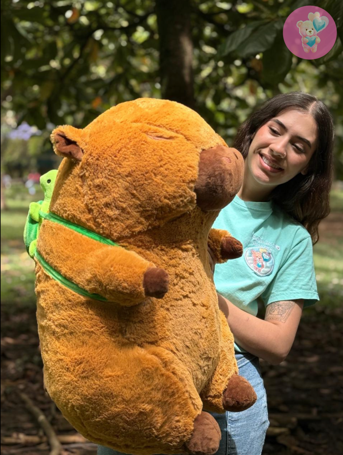 PELUCHE CAPIBARA 100CM