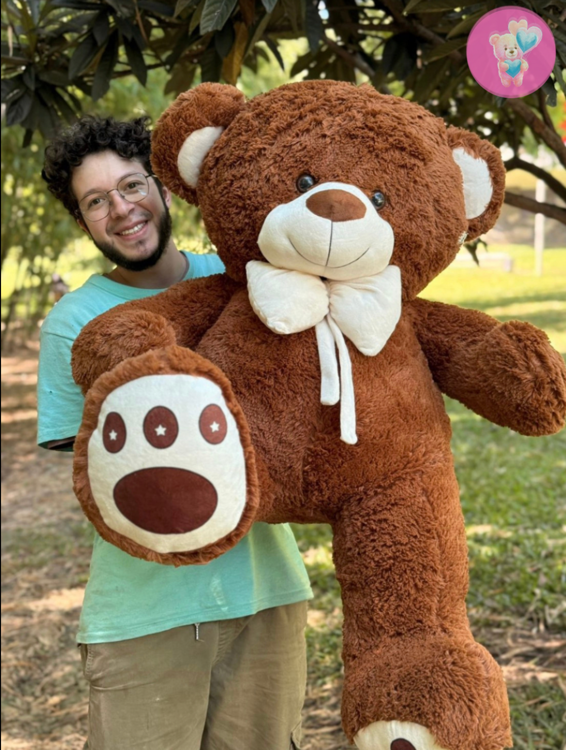 PELUCHE DE OSO PATAS LARGAS 140 CM