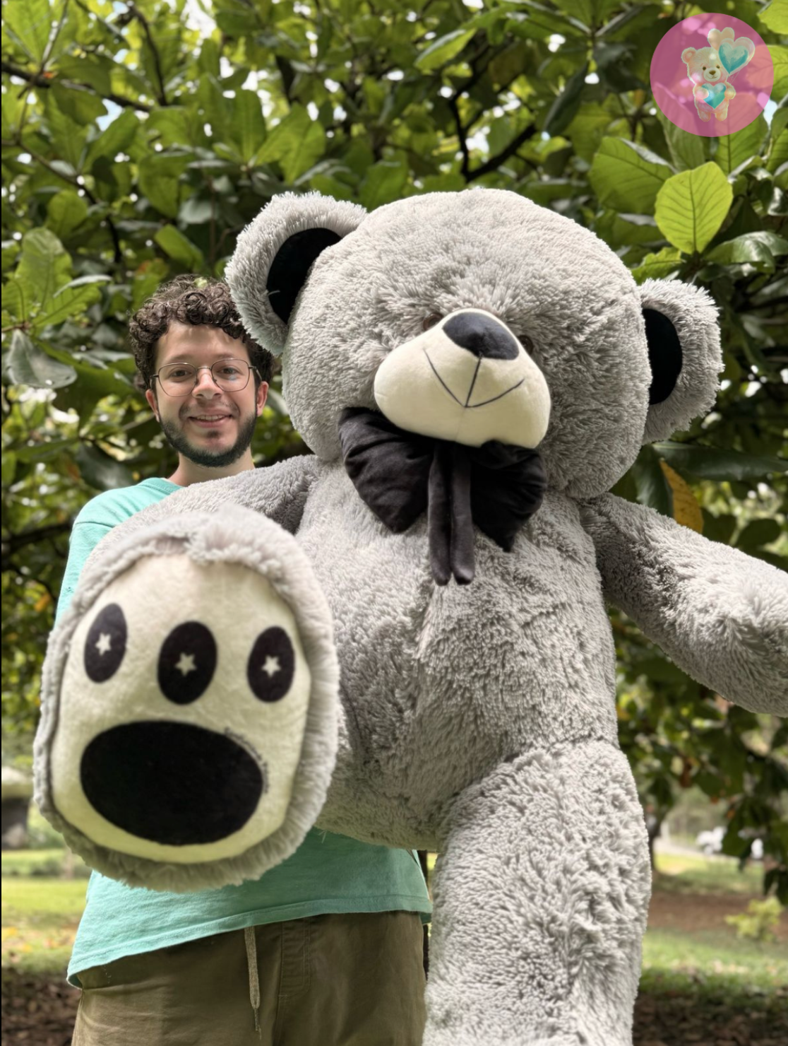 PELUCHE DE OSO PATAS LARGAS 140 CM